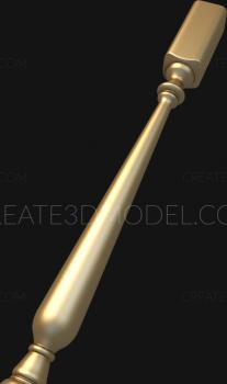 Balusters (BL_0023) 3D model for CNC machine